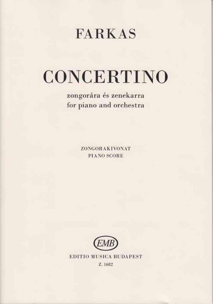 CONCERTINO KLAV + ORCH